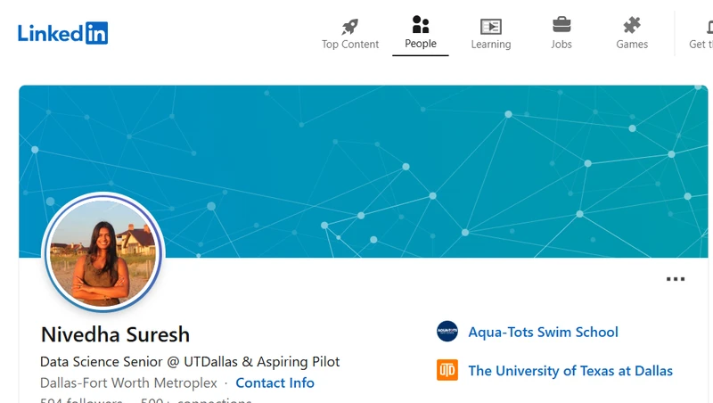 Nivedha Suresh, Nov. 16, 2025, LinkedIn_#5